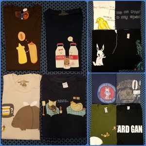 Men Graphic Tee/T-Shirt LOT (S,M,L) resell/keep